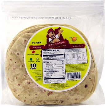 SHER E PUNJAB PLAIN ROTI 750GM (15PC)