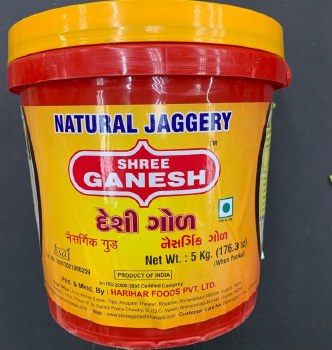 GANESH DESI JAGGERY BUCKET 5 KG