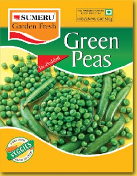 SUM Frozen GREEN PEAS-IND MD 500G