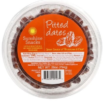 SUNSHINE PITTED DATES 24OZ