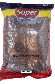 Super Black Pepper Whole 200gm