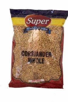 SUPER DRY CORRIANDER SEEDS WHOLE 400 GM (14 OZ)