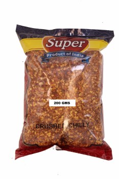 Super Red Chilli Crushed 200g