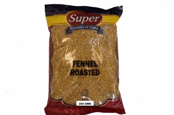 SUPER ROASTED FENNEL SEEDS 200GM