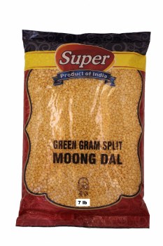 SUPER (GREEN GRAM SPLIT) MOONG DAL 7LB
