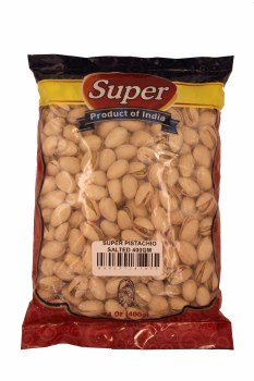 SUPER PISTACHIO SALTED WITH SHELL 400GM