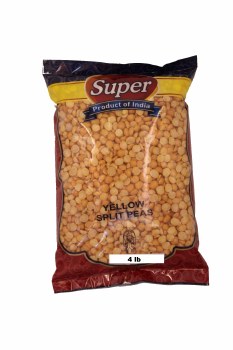SUPER YELLOW SPLIT PEAS 4LB