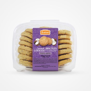 Surati Coconut Cookies 340g - Subhlaxmi Grocers