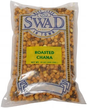 SWAD ROASTED CHANA NO SKIN BOTTLE400 GM