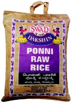 SWAD PONNI RAW RICE 10LB