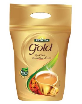 TATA TEA GOLD (15% LONG LEAVES GENTLY ROLLED) NET WT 1000 GM