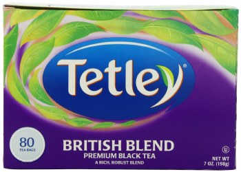 Tetley British Blend 80bag 7oz