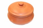Red Clay Biryani Pot Lid 1.5lt