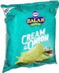 BALAJI CREAM & ONION WAFERS 135G