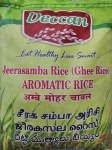 Deccan Jeerasamba Rice 10lb