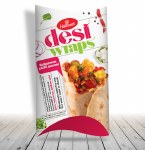 HALDIRAM'S DESIWRAPS SCHEZWAN PANEER CHILLI 156GM