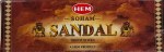 HEM SANDAL DHOOP STICKS 12PC PACK WITH STAND