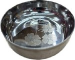 Steel Fancy Halwa Plate