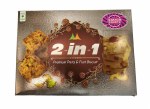 KARACHI BAKERY 2 IN 1 FRUIT AND PISTA BISCUITS NET WT 400GM