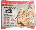 LAXMI FROZEN TANDOORI PLAIN NAAN 16PC