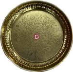 Brass Plate Emborsed No.8