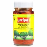 PRIYA MANGO AVAKAYA PICKLE WITHOUT GARLIC 300GM