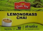 QUIK TEA LEMON GRASS TEA 10 CT