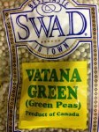 SWAD GREEN VATANA 2LB