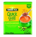 TATA TEA INSTANT CARDAMOM CHAI (10 PUCHES) 220 GM