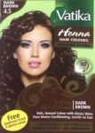 Vatika Henna Dark Brown Ches.