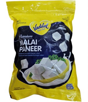 VADILAL PREMIUM MALAI PANEER CUBES FROZEN 900 GM