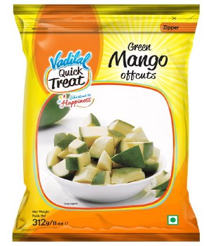 VADILAL GREEN MANGO CUT 312GM