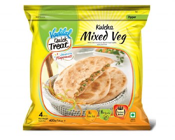 VADILAL MIX VEG STUFFED KULCHA 4CT 320 GM