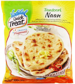 VADILAL FROZEN TANDOORI NAAN 5PC PACK