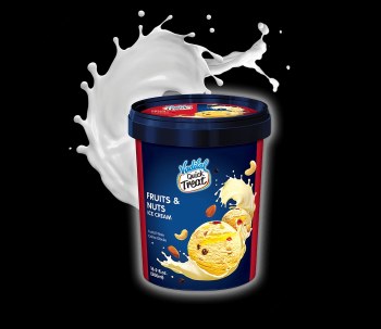 VADILAL FRUIT N NUT ICE CREAM 100ML