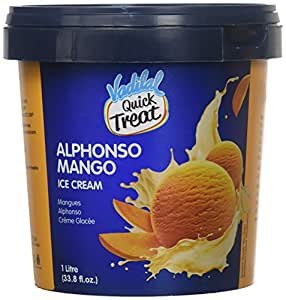 VADILAL ICE CREAM ALPHONSO MANGO 1 LT