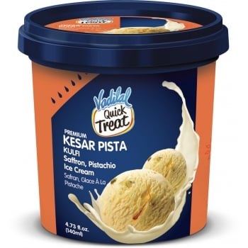 VADILAL ICE CREAM KESAR PISTA KULFI 2 LT