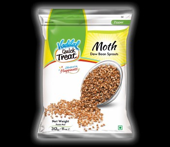 VADILAL FROZEN MOTH (DEW) BEANS SPROUT 312 GM