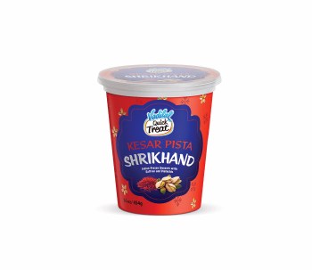 VADILAL SHRIKHAND KESAR PISTA 454 GM