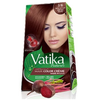 DABUR VATIKA DEEP RED BROWN