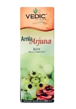VEDIC ORGANIC AMLA ARJUNA JUICE 1LT