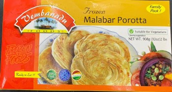 VEMBANADU FROZEN MALABAR PARATA 2LB