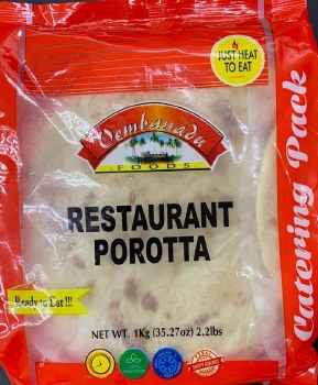 VEMBANADU FROZEN POROTTA CATE. 1KG
