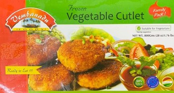 VEMBANADU VEG FROZEN CUTLET 800GM