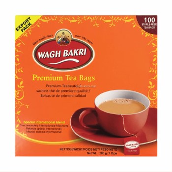 WAGH BAKRI PREMIUM TEA (TEA BAGS) 100CT