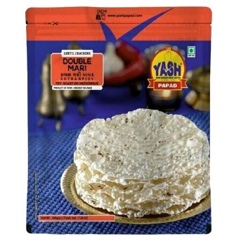 Yash Papad Double Mari 200gm