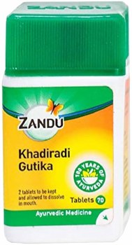 ZANDU AYURVEDIC KHADIRADI GUTIKA