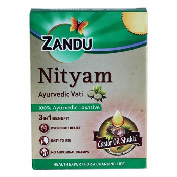 ZANDU AYURVEDIC NITYAM CAPSULES 10CT