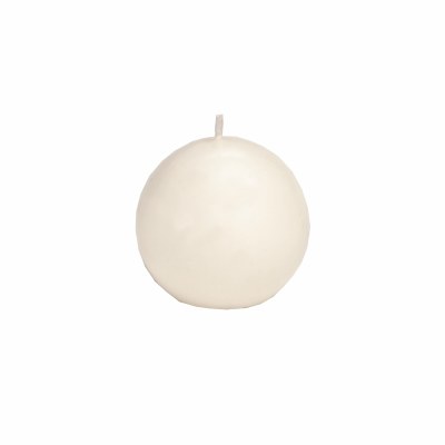 2.5" Cream Ball Candle