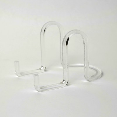 4" Clear Acrylic Plate Stand